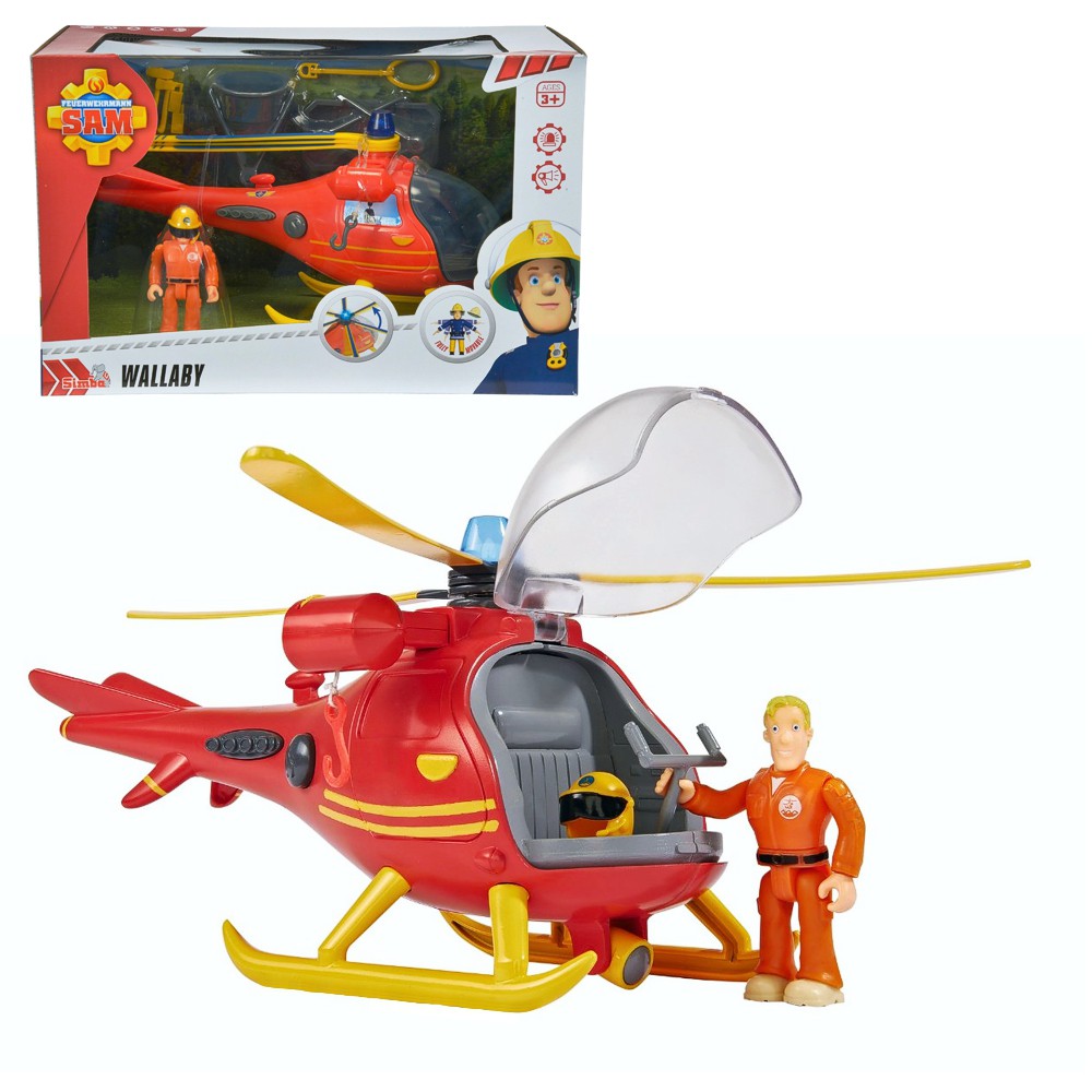 fireman sam tom helicopter
