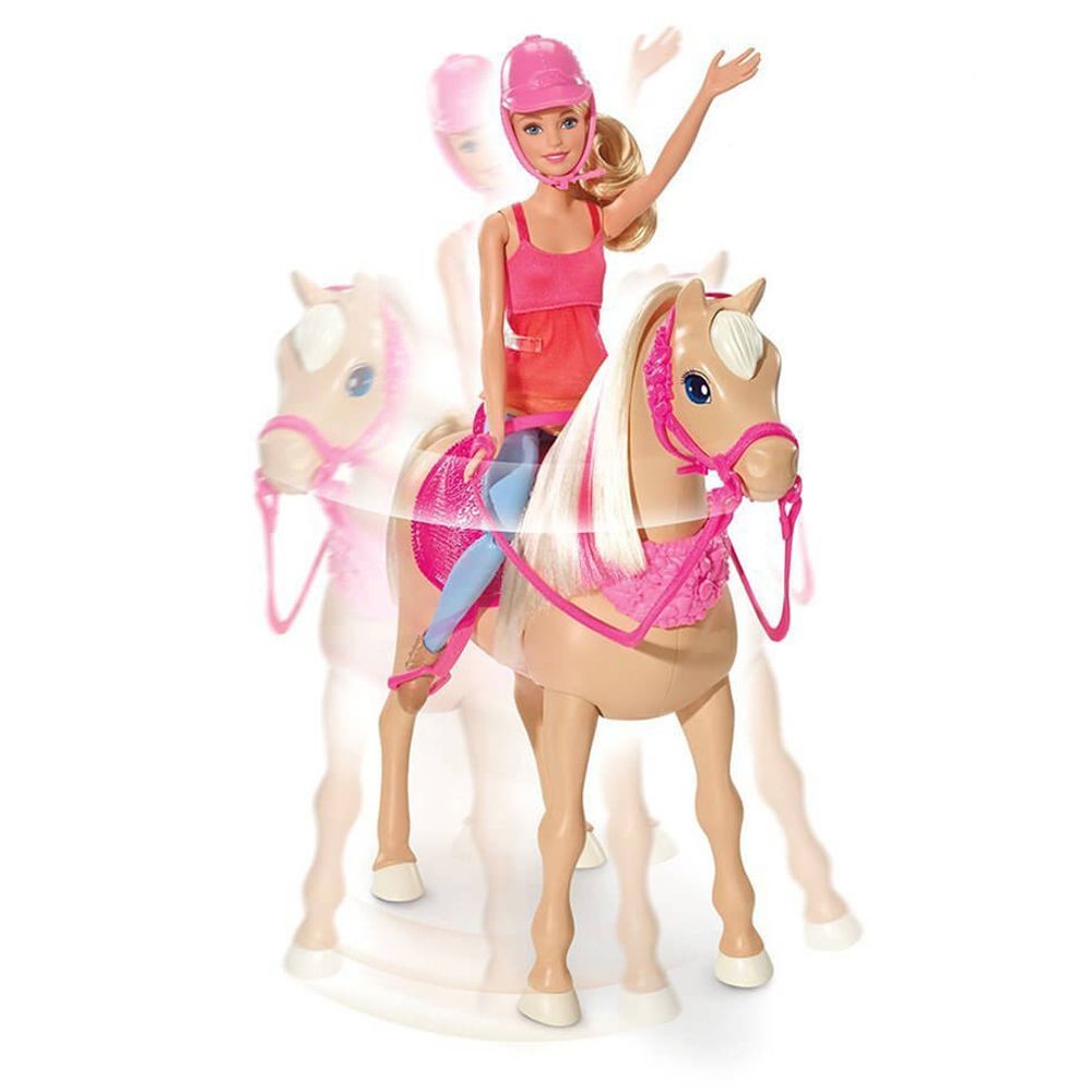 Barbie - Set Barbie Doll & Dancing Fun Horse | eBay