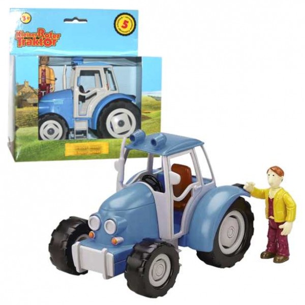 Kleiner roter traktor großer blauer junker kunststoff