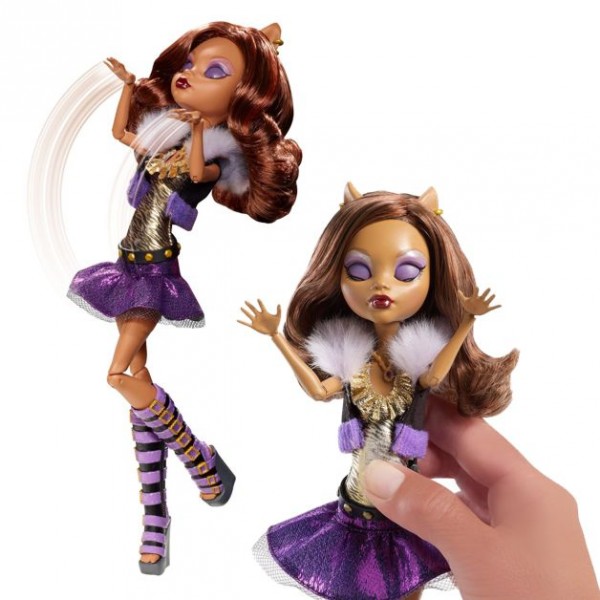 MONSTER HIGH Puppe Alive Clawdeen Wolf mit Sound und Bewegungseffekten eBay