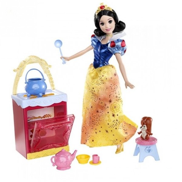 Disney Princess - Snow White Doll Play Set & Kitchen With ...