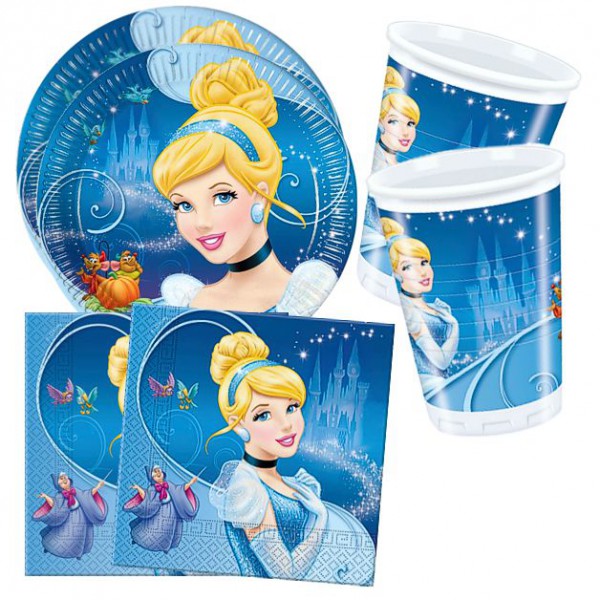 Disney Princess Set Party Plate Cups Napkins Party Tableware