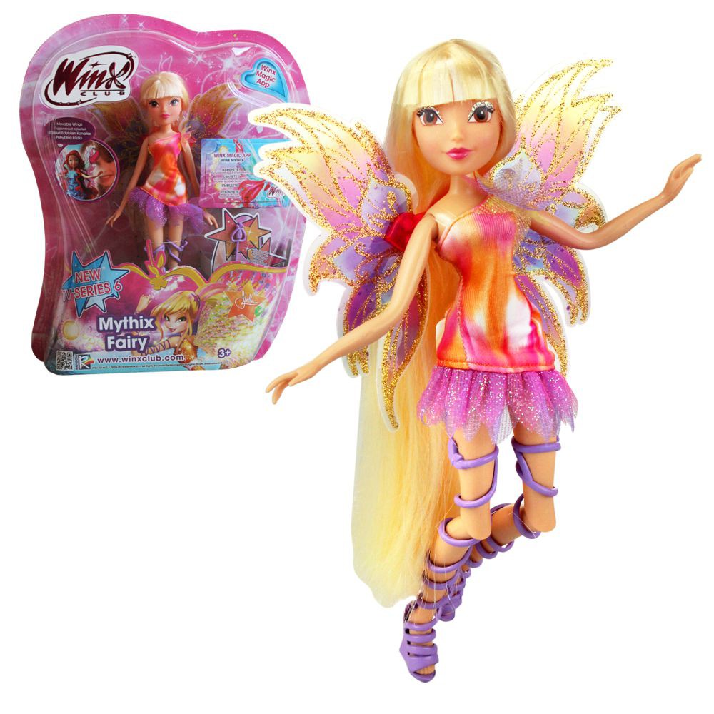 Winx Club Mythix Fairy Stella Doll 28cm with Mythix Scepter eBay