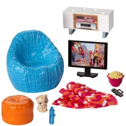Fernseher, Sessel mit Zubehör | Barbie | Mattel DVX46 | Möbel ... Fernseher, Sessel mit Zubehör | Barbie | Mattel DVX46 | Möbel ...